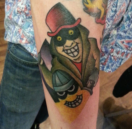Explore chest tattoo men idea, creative tattoo ideas in Pittsburgh, available at Godspeed Tattoo and Body Piercing
