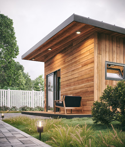 Ultra- modern backyard studios by RedShed.Studio