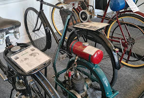 lade Ældre borgere hegn Danmarks Cykelmuseum Aalestrup