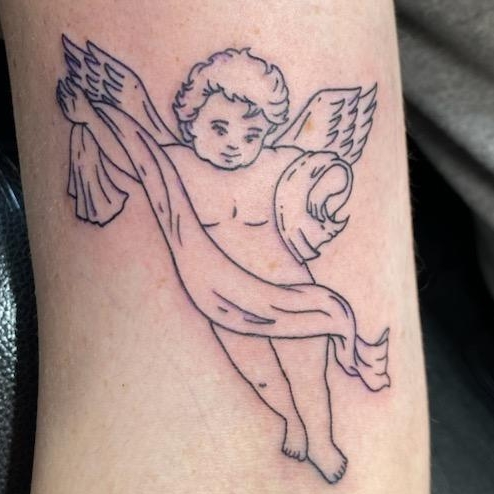 Find cool armband tattoo ideas for your next unique tattoo in Mckinney at Borrowed Time Fine Art Gallery Tattoo Shop