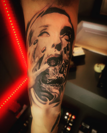 Explore good ideas for cover up tattoos, creative tattoo ideas in Conowingo, available at In Bloom Tattoo