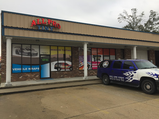 All Pro Tint & Graphics, 4800 LA-19 #100, Zachary, LA 70791, USA, 