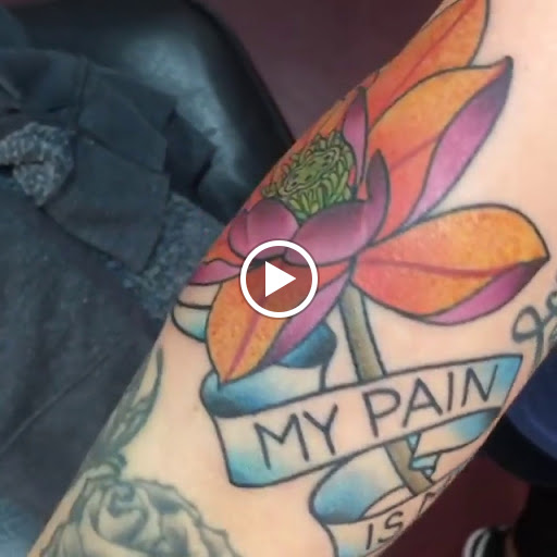 Explore blue crab tattoo ideas, creative tattoo ideas in Vista, available at American Tattoo Vista