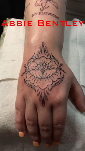 Explore elbow tattoo ideas traditional, creative tattoo ideas in Bristol, available at Utopia Tattoo, Piercing and PMU