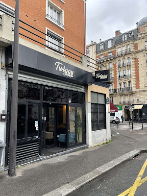 Twiggy à Paris