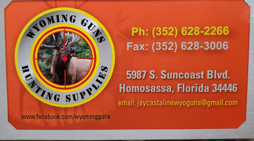 Gun Shop «Wyoming Guns», reviews and photos, 5987 S Suncoast Blvd, Homosassa, FL 34446, USA