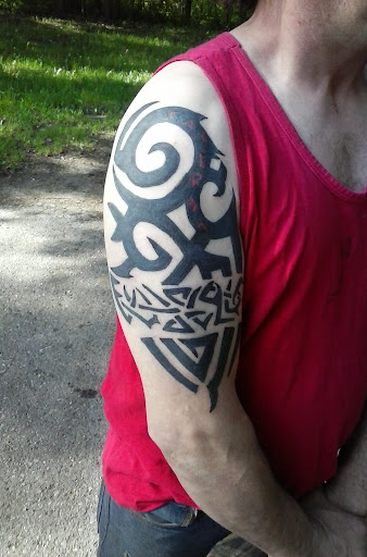 Explore domino tattoo ideas, creative tattoo ideas in Owosso, available at Twisted ink tattoo