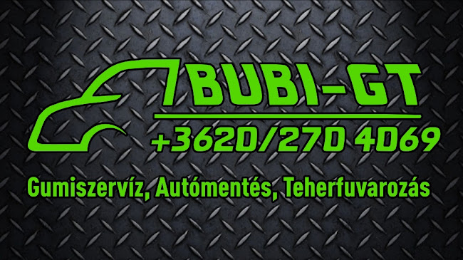 Bubi GT, Autómentés és gumiszervíz