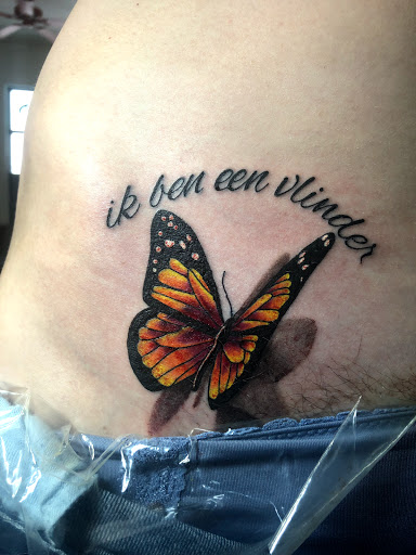 Explore word tattoo cover up ideas, creative tattoo ideas in Rapid City, available at Rushmore Tattoo Company LLC