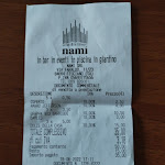 Photo n°4 de l'avis de luca.e fait le 18/06/2022 à 18:35 sur le  Namì à Fisciano