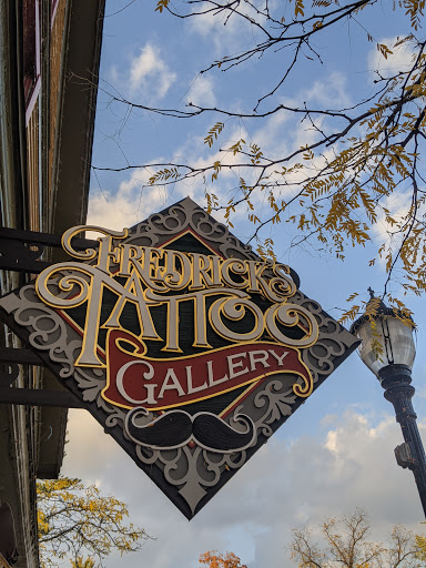 Explore tattoo ideas on the shoulder, creative tattoo ideas in Linden, available at Fredricks Tattoo Gallery