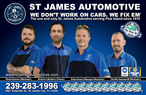 Auto Repair Shop «St James Automotive», reviews and photos, 2867 Oleander St, St James City, FL 33956, USA