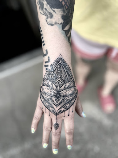 Explore ken kaneki tattoo ideas, creative tattoo ideas in Norcross, available at Brotherhood Tattoo