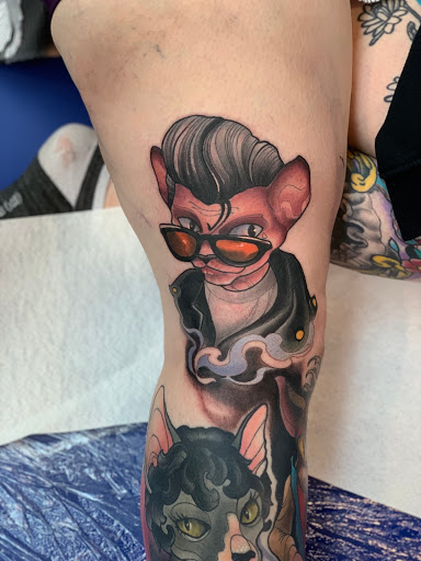 Explore tattoo ideas for neck, creative tattoo ideas in Tallmadge, available at Killjoy tattoo