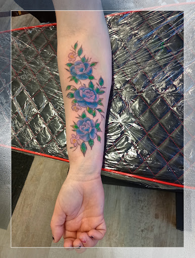 Explore halloween themed tattoo ideas, creative tattoo ideas in La Crosse, available at La Crosse Tattoo