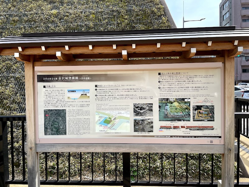 金沢城惣構跡 升形遺構