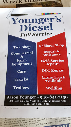 Truck Repair Shop «Hodges Auto & Truck Services», reviews and photos, 2762 US-287, Decatur, TX 76234, USA