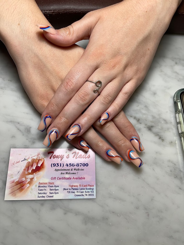Tony's Nails 38555