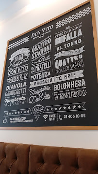 Pizzeria Don Vito à Lisbon (la carte)