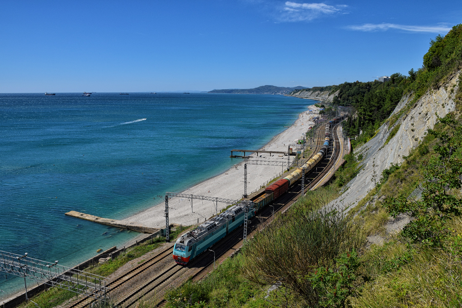 Foto von Shepsi beach mit langer gerader strand