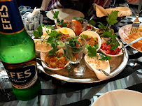 Plats et boissons du Restaurant turc Le Mezze du chef çig köfte à Paris - n°20
