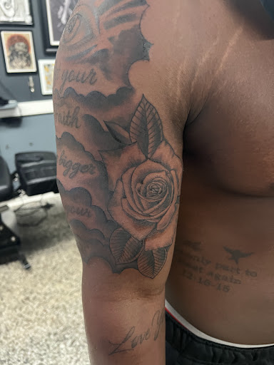 Explore cycling tattoo ideas, creative tattoo ideas in Sanford, available at Luv Ink