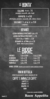 Pizzeria Gyon Py à Avetrana carte