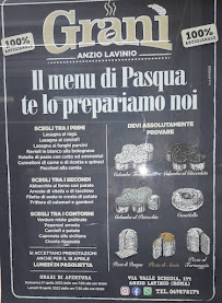 Menu / carte de Delizie del Forno Anzio à Anzio