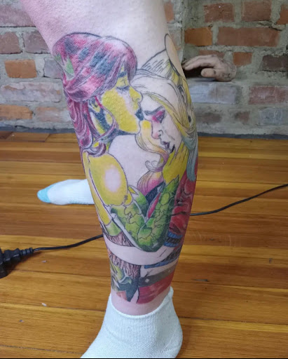 Explore eagle and flag tattoo ideas, creative tattoo ideas in Cincinnati, available at Artis Inks Tattoo & Piercing - OTR