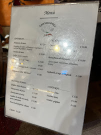 Carte du Rosticceria Gastropoli di Ventimiglia à Pollina