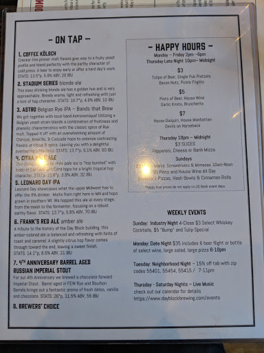 Brewpub «Day Block Brewing Company», reviews and photos, 1105 S Washington Ave, Minneapolis, MN 55415, USA
