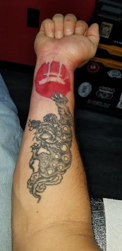 Explore darkness tattoo ideas, creative tattoo ideas in Fayetteville, available at Evolution Ink Tattoo and Piercing Studio