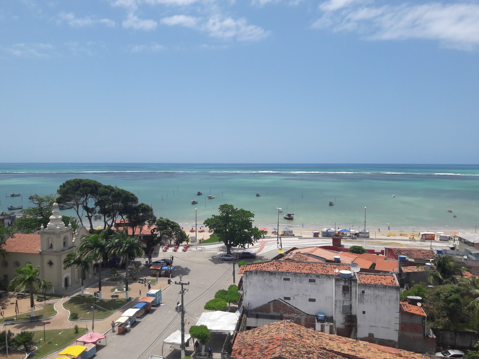 Fotografija Praia de Sao Jose da Coroa Grande (Centro) priljubljeno mesto med poznavalci sprostitve