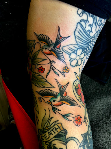 Explore ocean tattoo ideas for guys, creative tattoo ideas in Charlottesville, available at Have Heart Tattoo