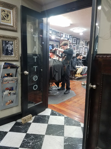 Explore tattoo ideas for guys on chest, creative tattoo ideas in Boston, available at Boston Barber & Tattoo Co.