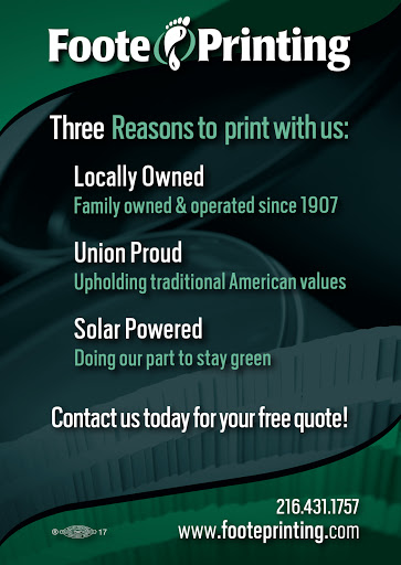 Commercial Printer «Foote Printing», reviews and photos, 2800 E 55th St, Cleveland, OH 44104, USA