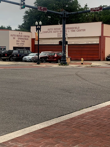 Tire Shop «A A Auto Repair of Springfield», reviews and photos, 1554 Main St N, Jacksonville, FL 32206, USA