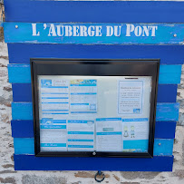 Menu / carte de L'Auberge du Pont à Lannilis