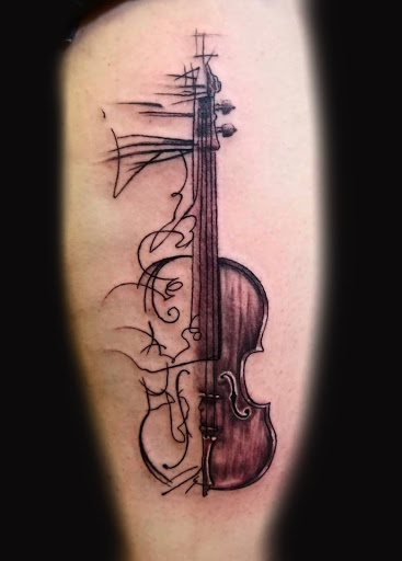 Explore horror half sleeve tattoo ideas, creative tattoo ideas in Medford, available at Order of the Sacred Crow Tattoo And Art Emporium