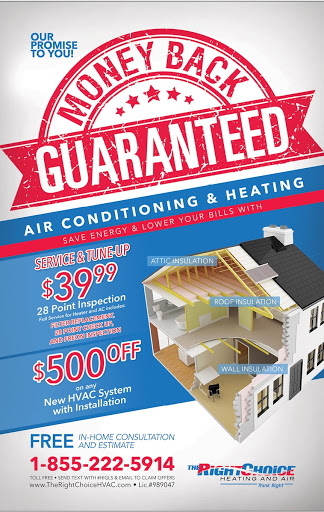 Air Conditioning Repair Service «The Right Choice HVAC», reviews and photos