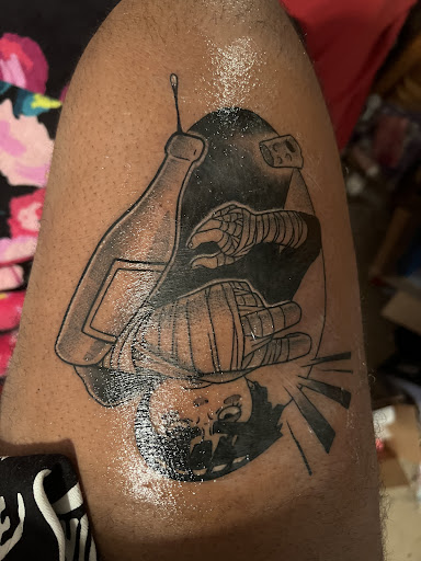 Explore rib tattoo ideas for men, creative tattoo ideas in Arlington, available at Urbans Tattoo & Piercing Studio