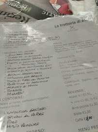 La Trattoria Di Ale à Genoa carte