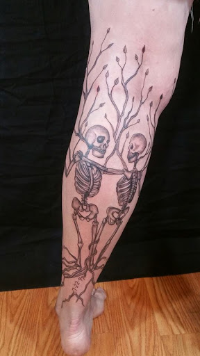 Explore spine tattoo ideas, creative tattoo ideas in Tucson, available at The Painted Lady Tattoo