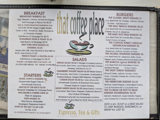 Coffee Shop «THAT COFFEE PLACE», reviews and photos, 176 Clinton St, Binghamton, NY 13905, USA