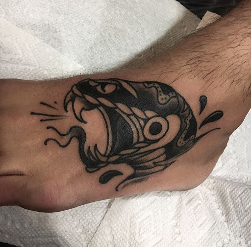 Explore tattoo fill in ideas, creative tattoo ideas in San Diego, available at Sideshow Tattoo and Piercing