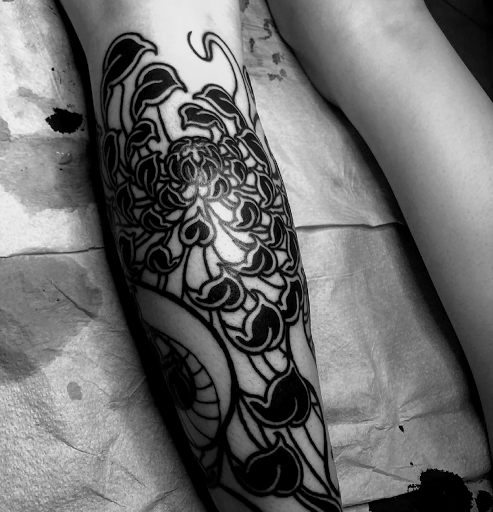 Explore krishna tattoo ideas, creative tattoo ideas in Saint Petersburg, available at Buku Tattoo Studio