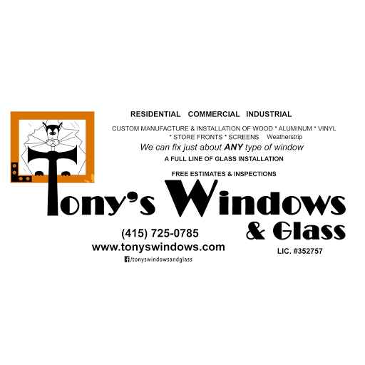 Tony's Windows & Glass inc