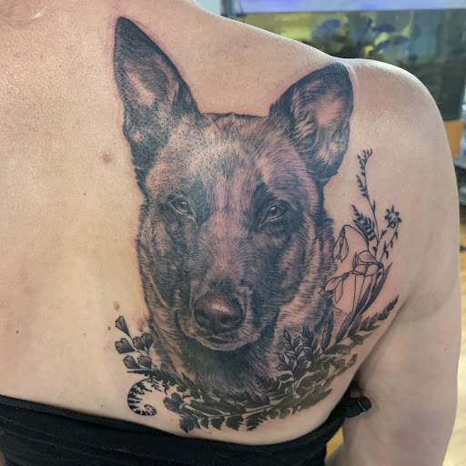 Explore cover up ideas for big tattoos, creative tattoo ideas in Baldwinsville, available at Tymeless Tattoo