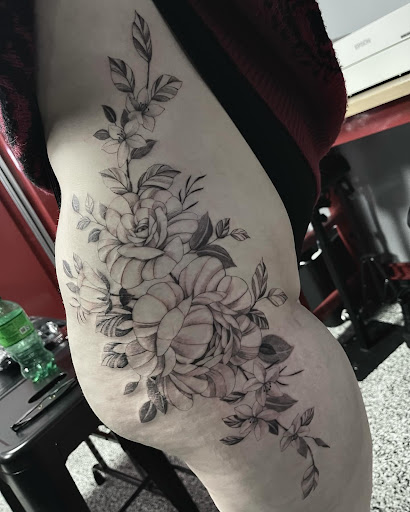 Explore male bicep tattoo ideas, creative tattoo ideas in Fenton, available at Think Ink Tattoo Co