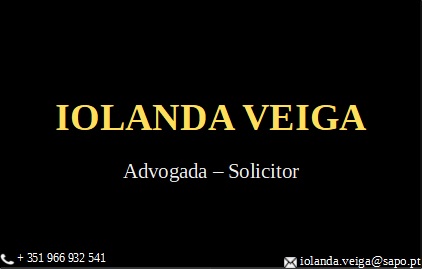 Lawyer - Solicitor Lagos - Iolanda Veiga - Lagos